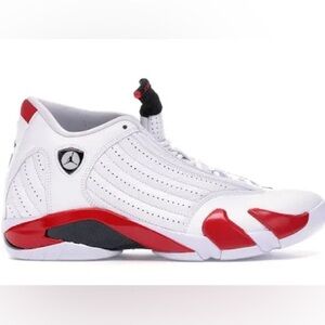 Jordan 14 Red and White